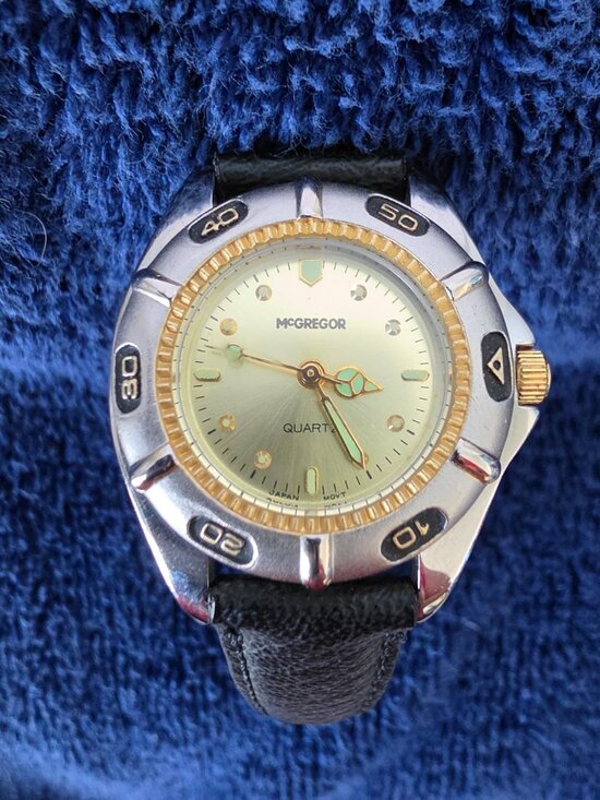 Vintage McGregor women\'s watch leather band main image 5